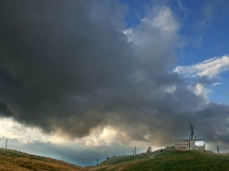 the brigata cadore mountain hut in nevegal (belluno) with andreco's wall - photo g. de donà