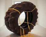 Michele Bazzana Prana, 2009, ruote, 160x160x80 cm - Courtesy SpazioA Gallery, Pistoia, foto giacomo de dona