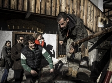 "i bareloi" di mario tomè - museo "al pojat" di zoppè di cadore - foto giacomo de donà