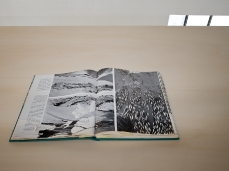 cristian chironi, cutter, (le alpi; hymalaia; dolomiti; monte bianco) libri d'artista intagliati a mano, misure differenti per ciascuno, courtesy dell'artista, 2010-11, foto a. montresor